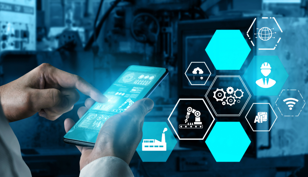 Logiciel MES optimisant la production industrielle