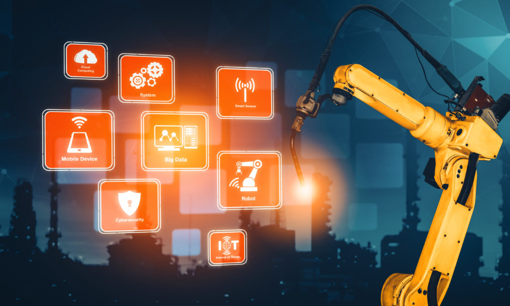 la planification et l’ordonnancement dans une chaîne de production connectée, optimisée avec un ERP industriel