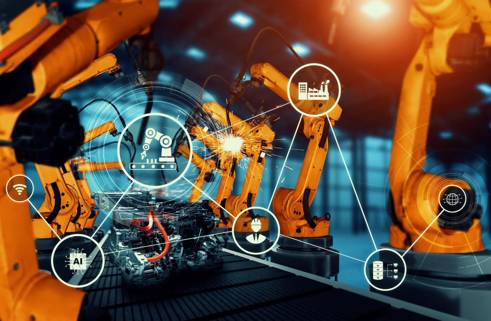 BPMN optimisant les processus métier dans un ERP industriel pour l’Industrie 4.0 et l’automatisation intelligente.