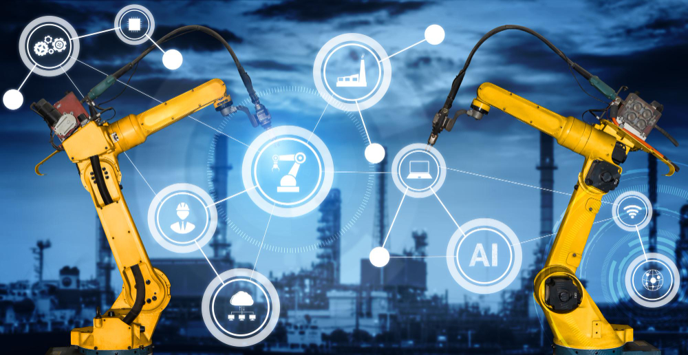 BPMN illustrant l’optimisation de la gestion de production en maroquinerie avec l’IIoT et les indicateurs de performance.