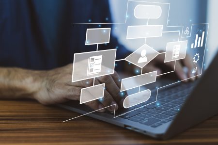 Illustration sur l'ERP d'Open-prod sur le module du workflow